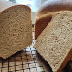 fresh milled flour homemade bread sandwich loaf baked in pullman loaf pan fresh milled mama