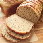 seeded rye bread with fresh milled flour
