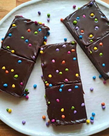 copycat cosmic brownies made with fresh milled flour