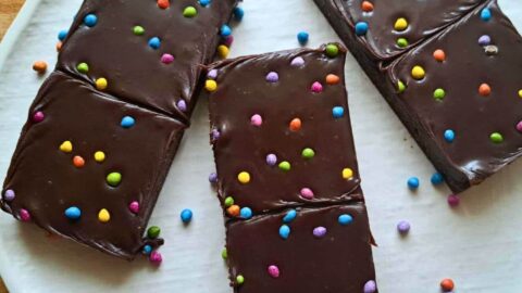 copycat cosmic brownies made with fresh milled flour
