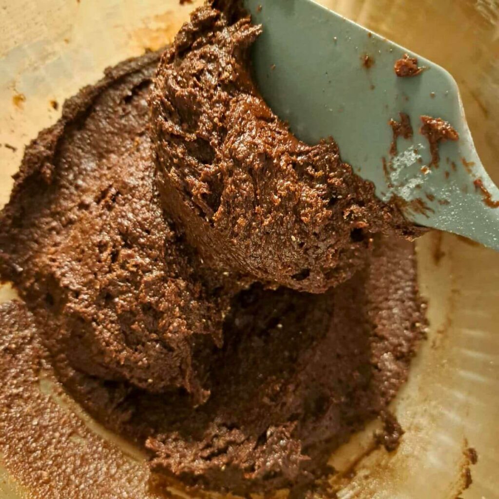 copycat cosmic brownies made with fresh milled flour batter