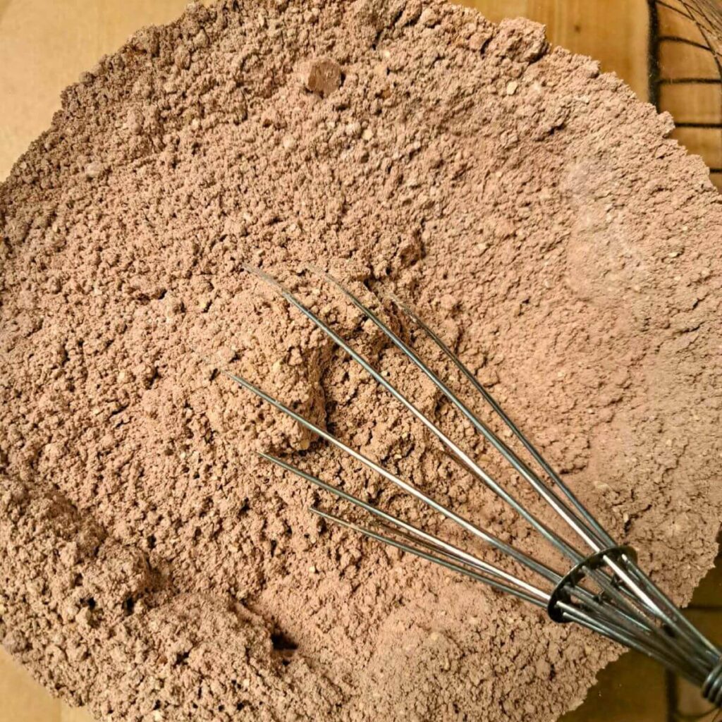 dry ingredients for whoopie pies