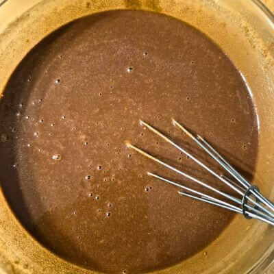 fresh milled flour Texas sheet cake batter